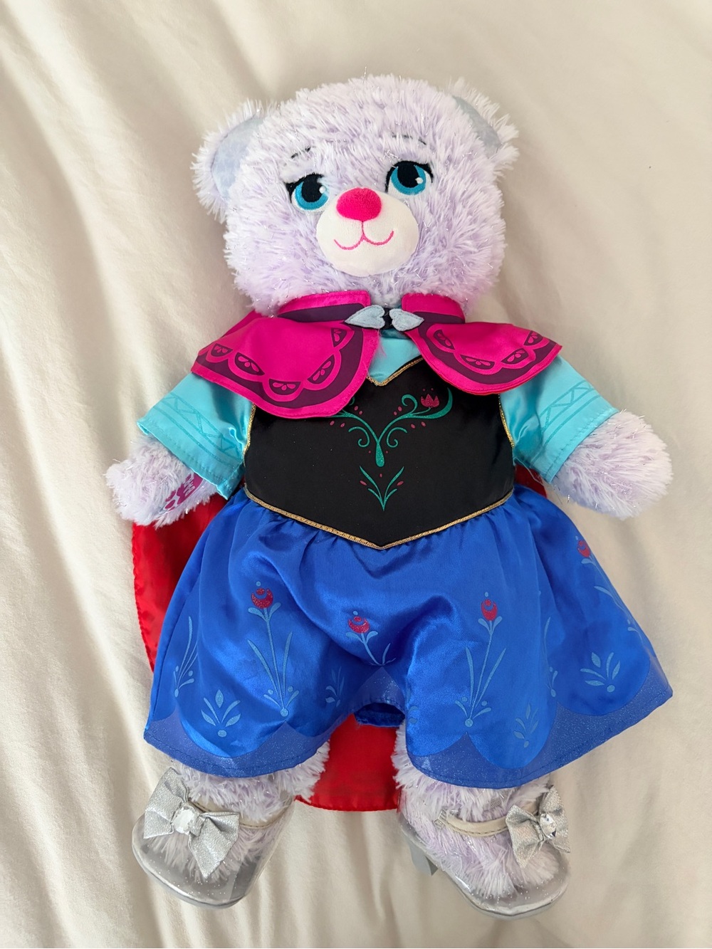 Build-A-Bear Frozen Anna with clothes
